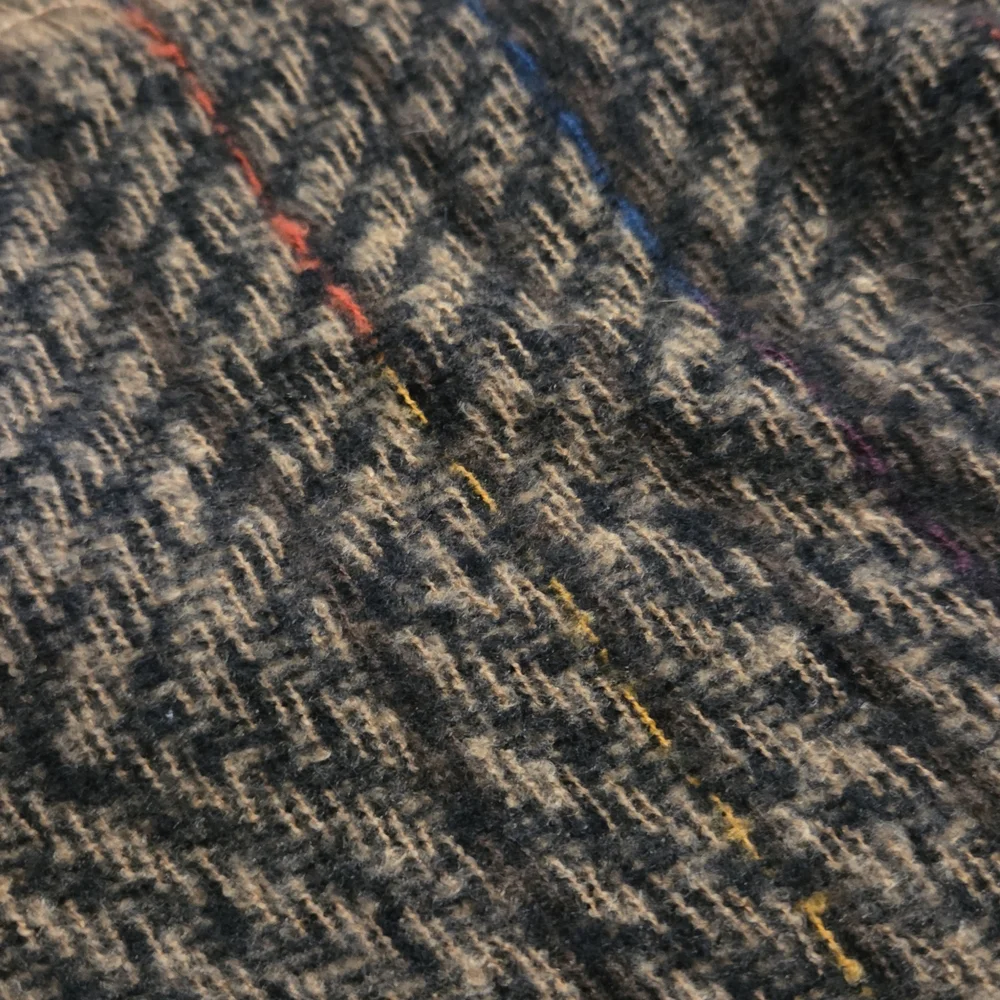Cozy Chic – Oversized Plaid Triangle Blanket Scarf Shawl Hints Of Color